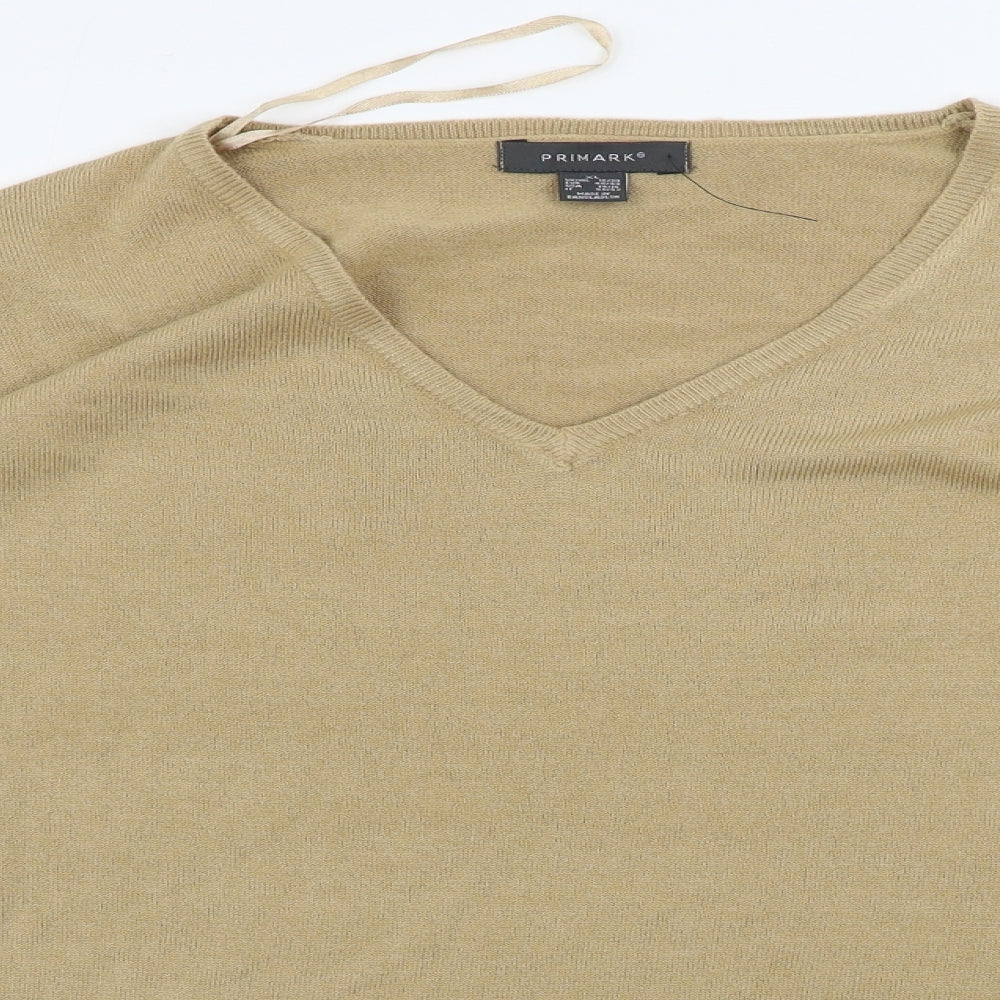 Primark  Mens Brown   Pullover Jumper Size XL