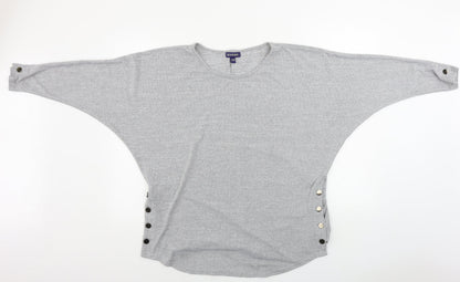 paramour   Womens Grey   Pullover Jumper Size M