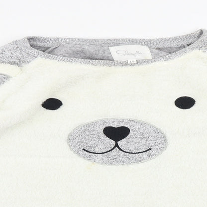 sleep in  Womens Grey   Pullover Jumper Size 12