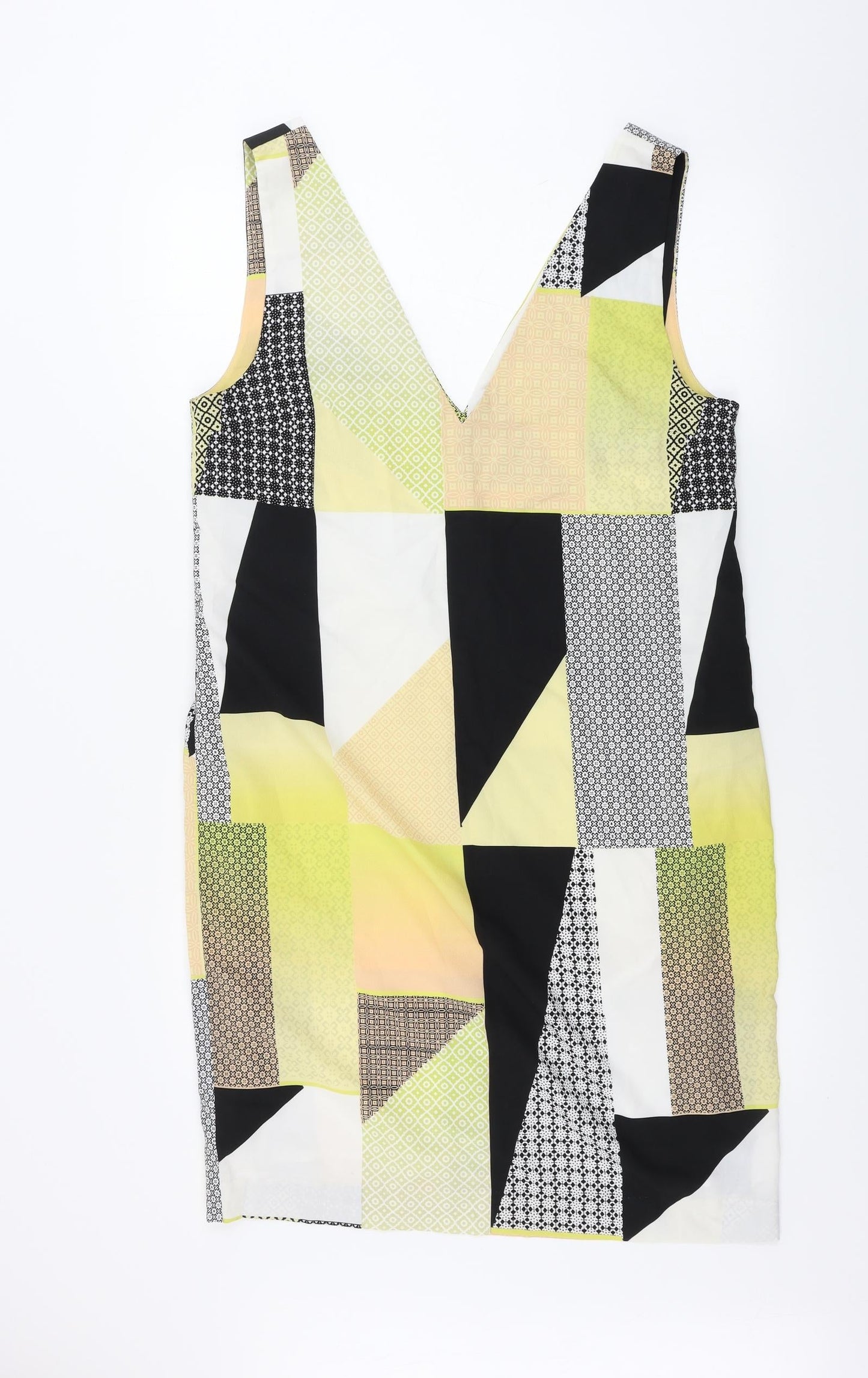 Neon Rose  Womens Yellow   A-Line  Size M