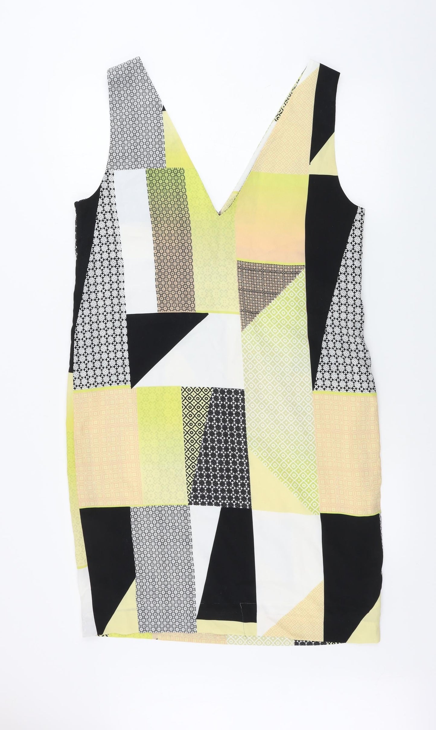 Neon Rose  Womens Yellow   A-Line  Size M