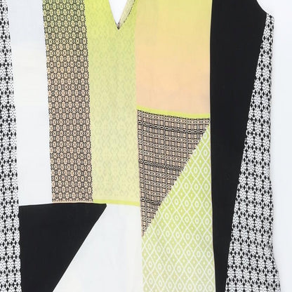 Neon Rose  Womens Yellow   A-Line  Size M