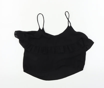 New Look  Girls Black   Basic Blouse Size 11 Years