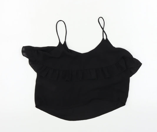 New Look  Girls Black   Basic Blouse Size 11 Years