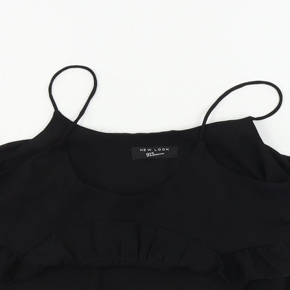 New Look  Girls Black   Basic Blouse Size 11 Years