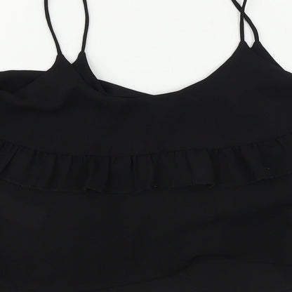 New Look  Girls Black   Basic Blouse Size 11 Years