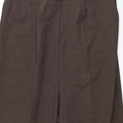 Womens UK Size 20 BM Regular Fit  Brown Trousers