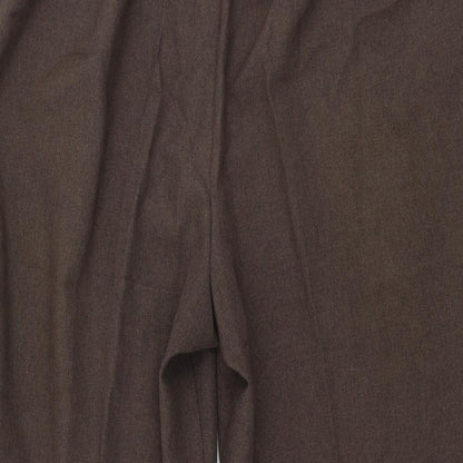 Womens UK Size 20 BM Regular Fit  Brown Trousers