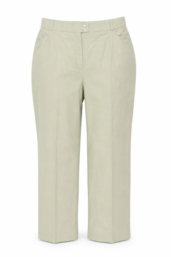Womens UK Size 20 Preworn Regular Fit  Beige Trousers