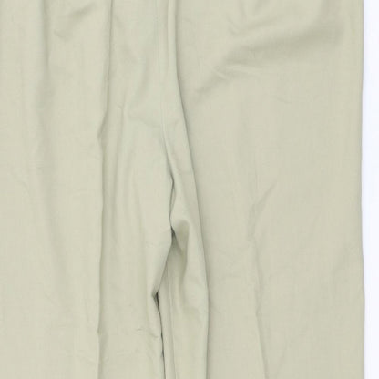 Womens UK Size 20 Preworn Regular Fit  Beige Trousers