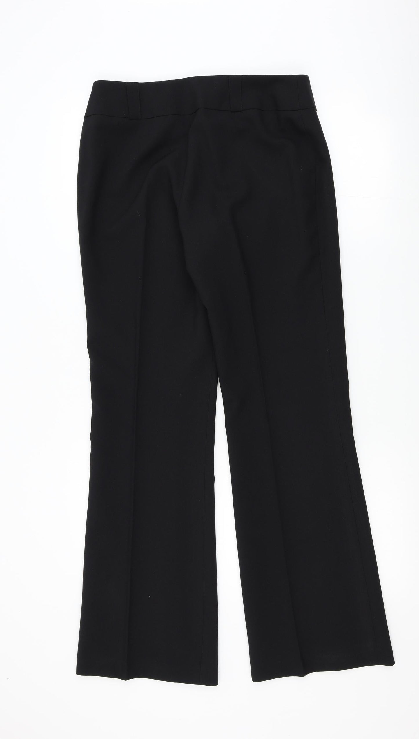 Womens UK Size 10 Dorothy Perkins Regular Fit  Black Trousers