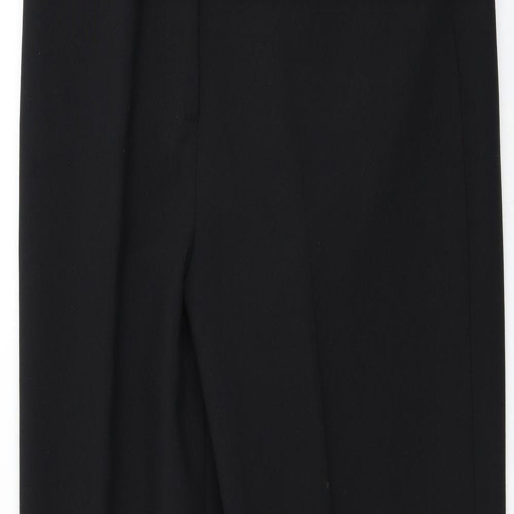 Womens UK Size 10 Dorothy Perkins Regular Fit  Black Trousers