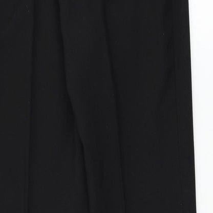 Womens UK Size 10 Dorothy Perkins Regular Fit  Black Trousers