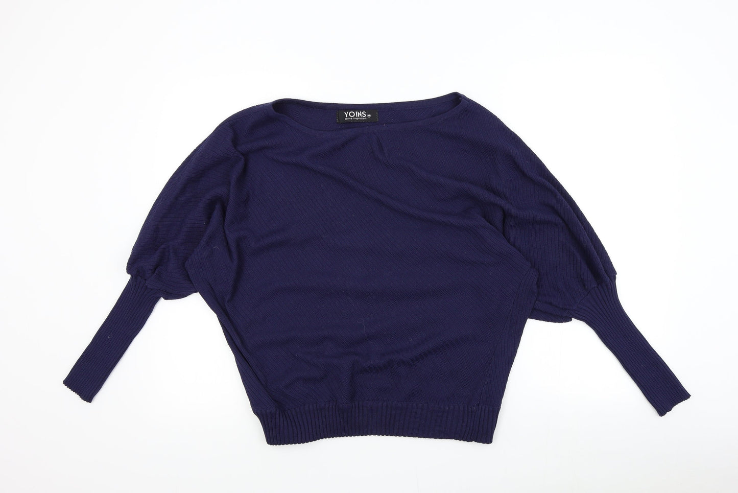 Womens UK Size M Yoins Blue Pullover Jumper