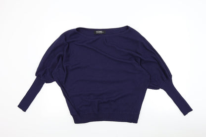 Womens UK Size M Yoins Blue Pullover Jumper