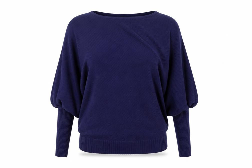 Womens UK Size M Yoins Blue Pullover Jumper