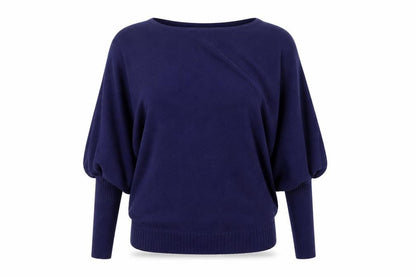 Womens UK Size M Yoins Blue Pullover Jumper