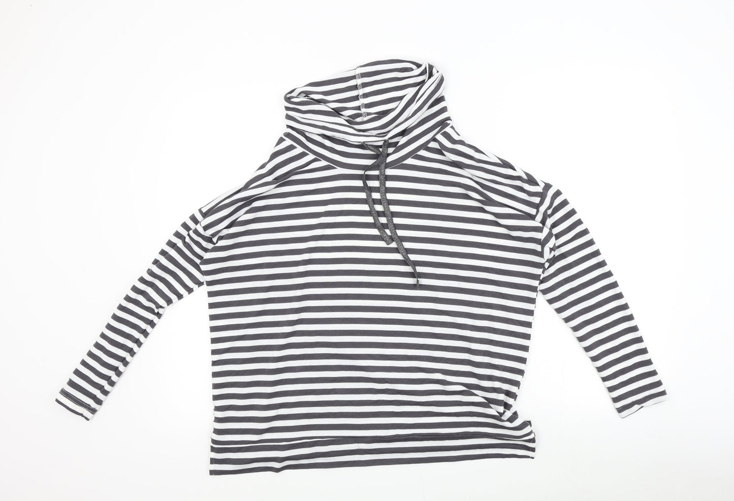 TU Womens Multicoloured Striped  Pullover Jumper Size 8