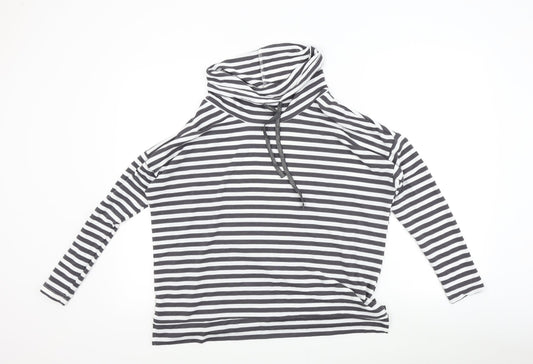 TU Womens Multicoloured Striped  Pullover Jumper Size 8