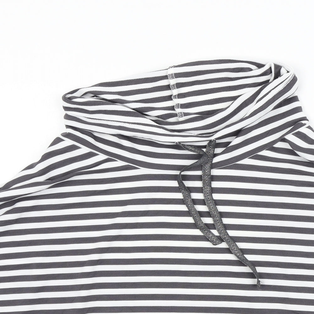 TU Womens Multicoloured Striped  Pullover Jumper Size 8