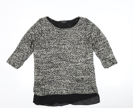 Womens UK Size 14 Matalan Multicoloured Pullover Jumper