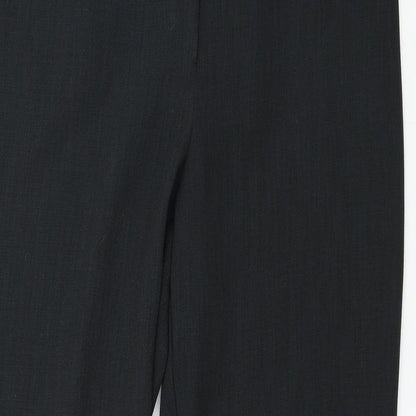AWARD Womens Black   Trousers  Size 12 L31.5 in