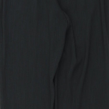 AWARD Womens Black   Trousers  Size 12 L31.5 in