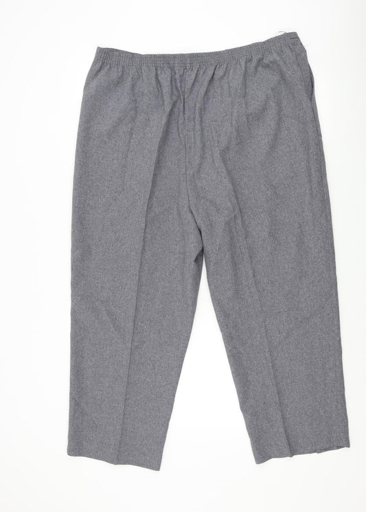 Bonmarché Womens Grey   Trousers  Size 20 L25 in