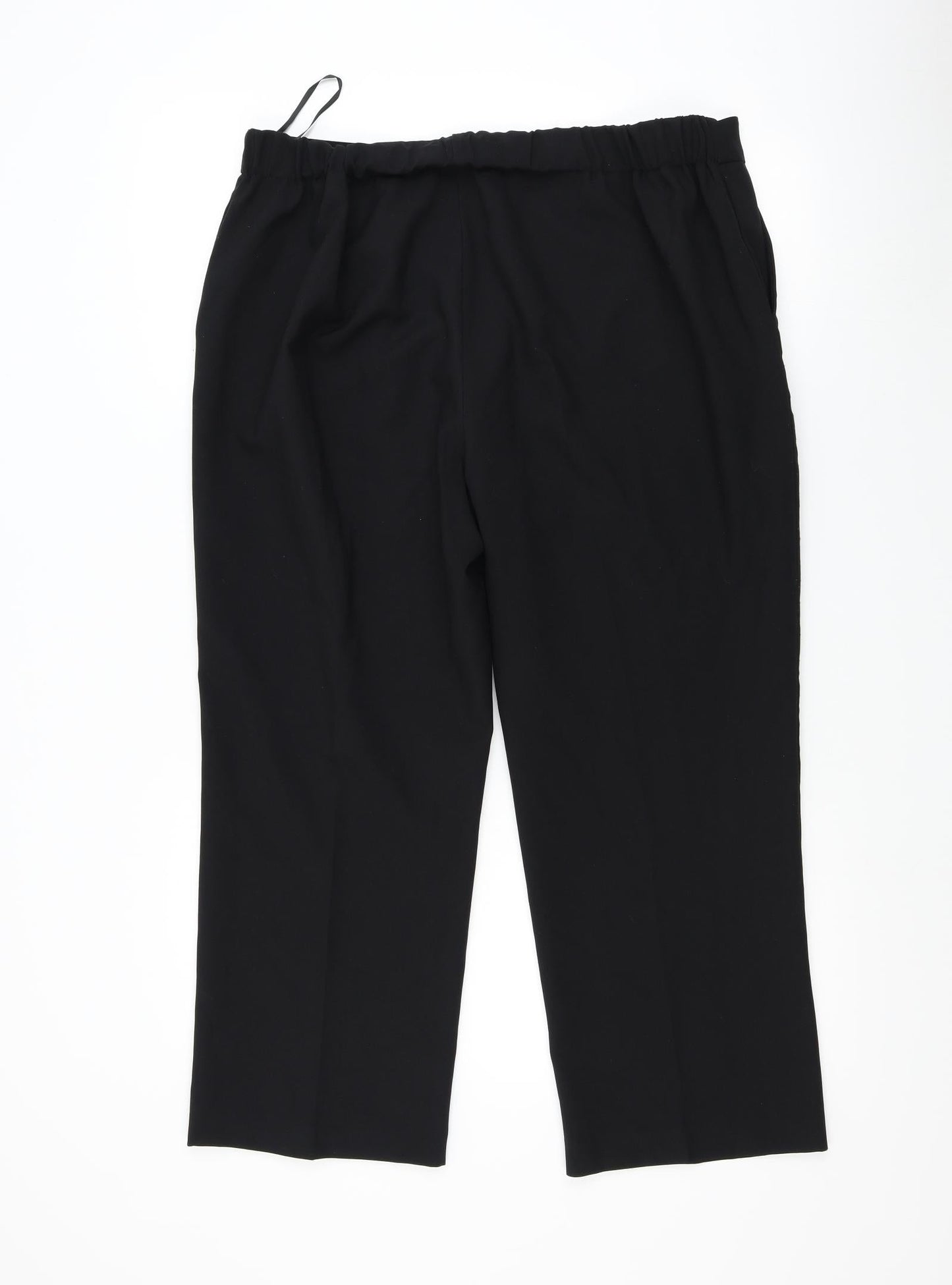 Bonmarché Womens Black   Trousers  Size 16 L25 in