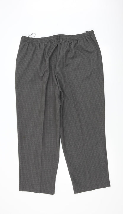 Bonmarché Womens Grey   Trousers  Size 18 L26 in