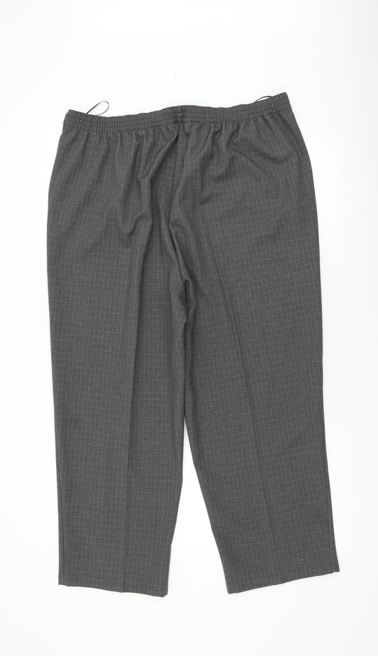 Bonmarché Womens Grey   Trousers  Size 18 L26 in
