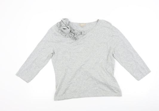 Womens UK Size 16 Matalan Grey Pullover Jumper