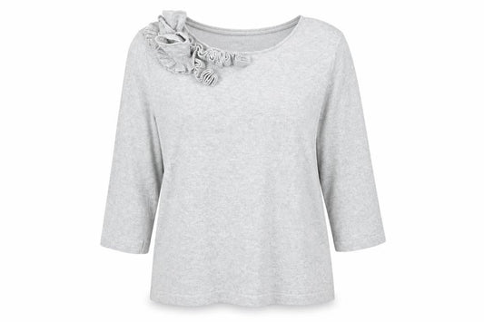 Womens UK Size 16 Matalan Grey Pullover Jumper