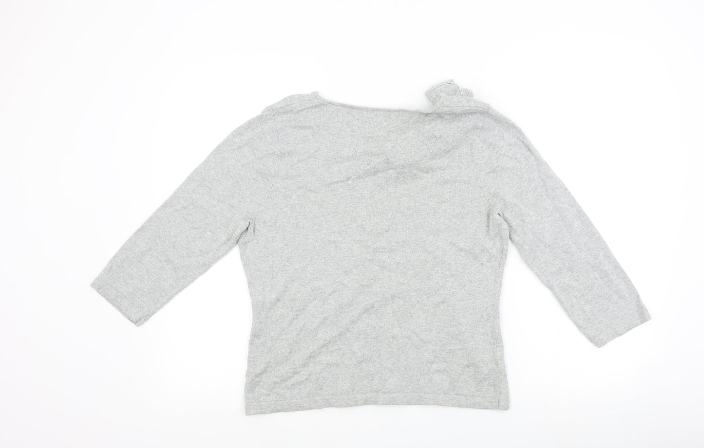 Womens UK Size 16 Matalan Grey Pullover Jumper