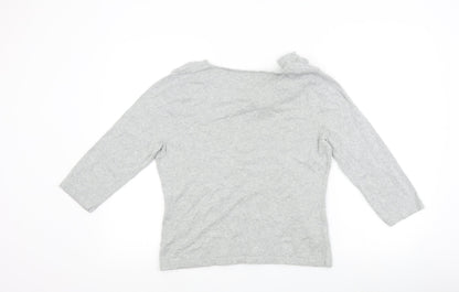 Womens UK Size 16 Matalan Grey Pullover Jumper