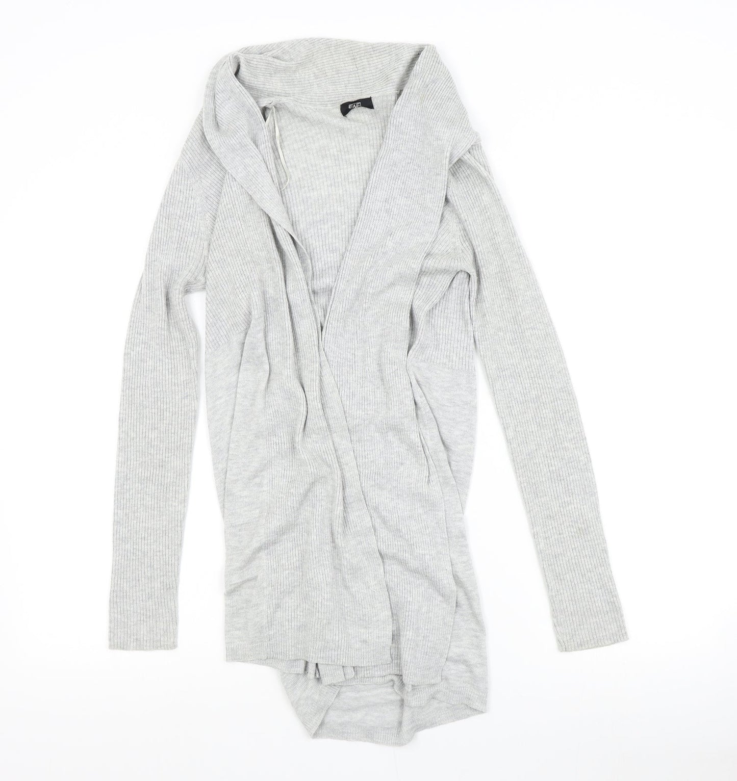 F&F Womens Grey   Cardigan Jumper Size 12