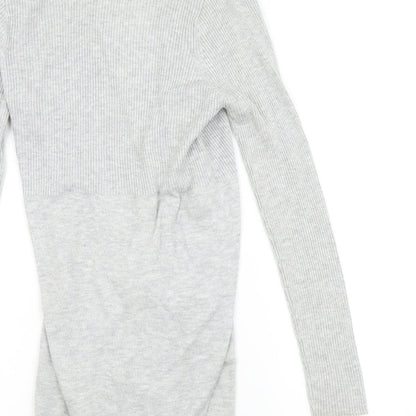 F&F Womens Grey   Cardigan Jumper Size 12