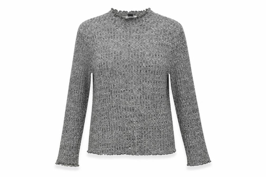 Womens UK Size S Primark Grey Pullover Jumper