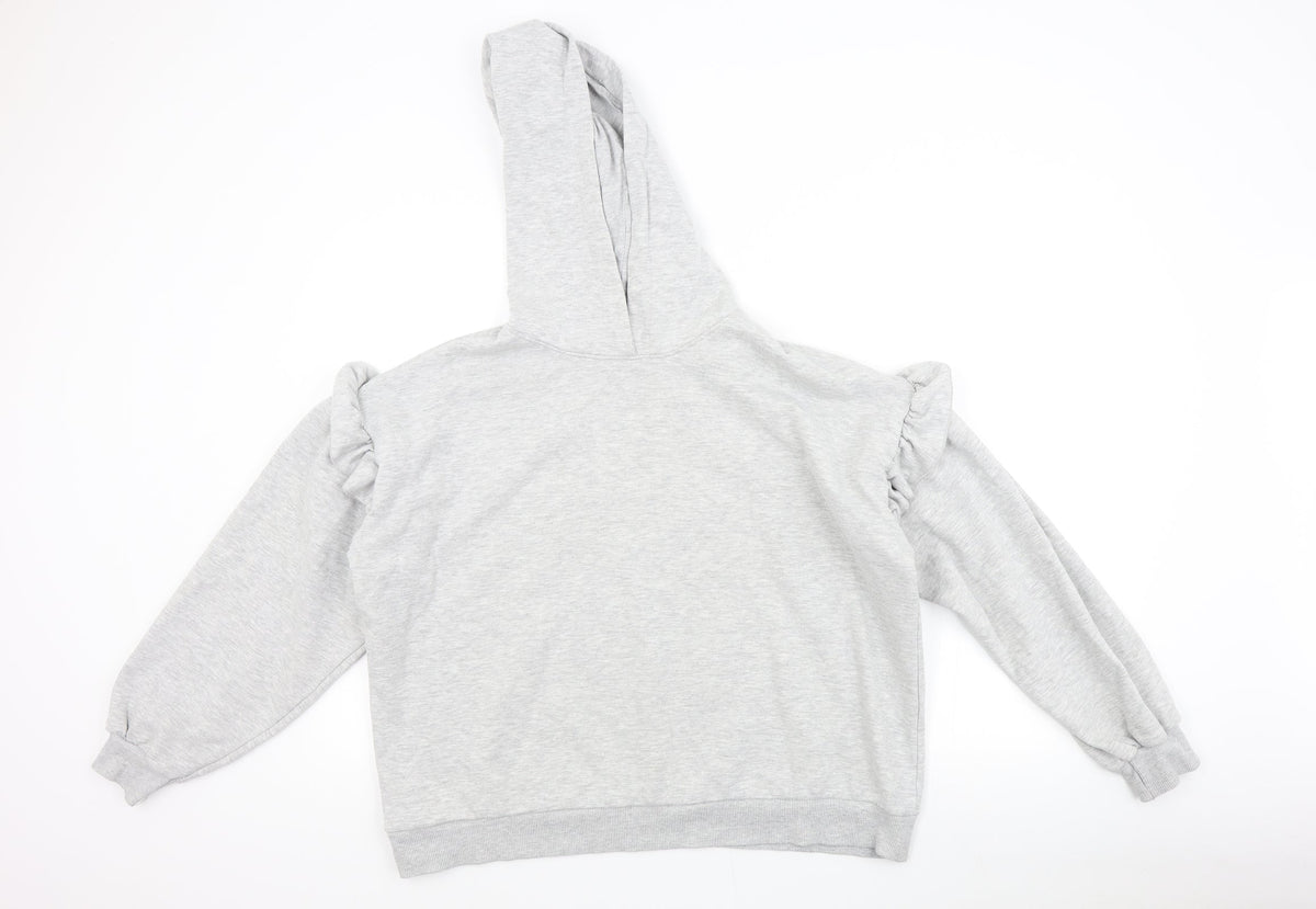 Primark Womens Grey   Pullover Hoodie Size M