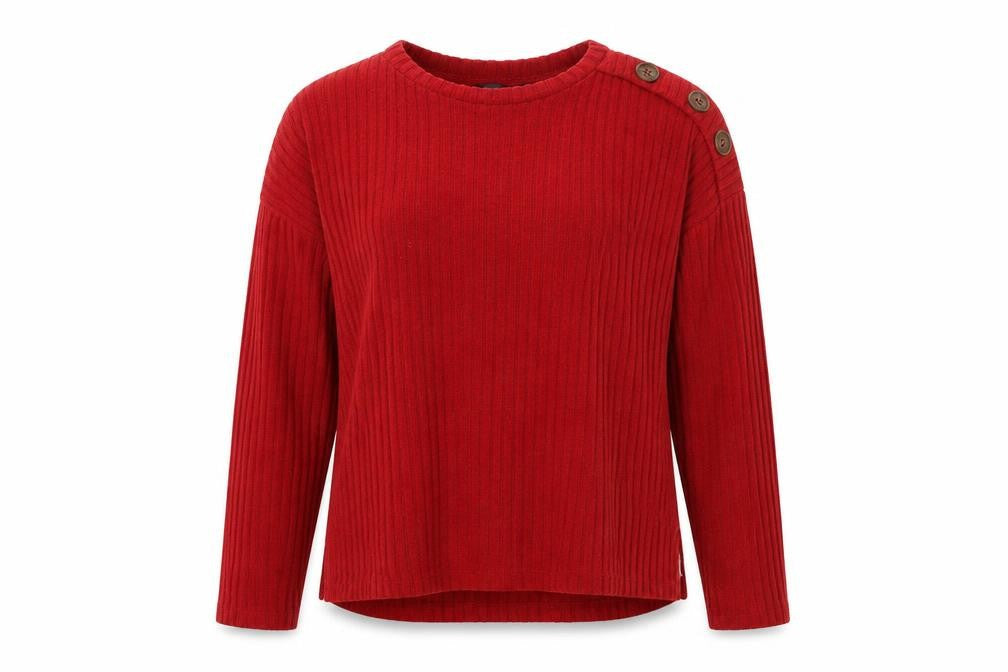 Womens UK Size S Primark Red Pullover Jumper