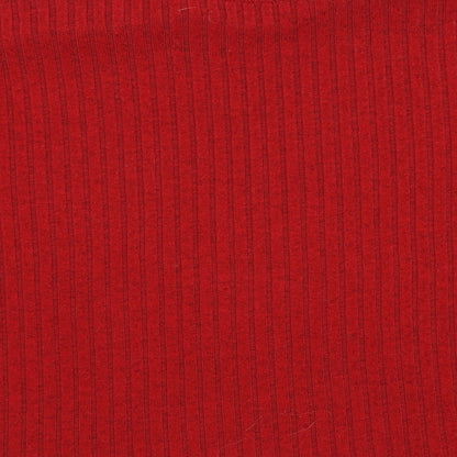Primark Womens Red   Pullover Jumper Size S