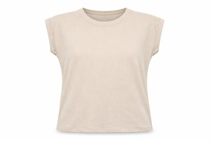 Womens UK Size 10 New Look Pink Basic T-Shirt