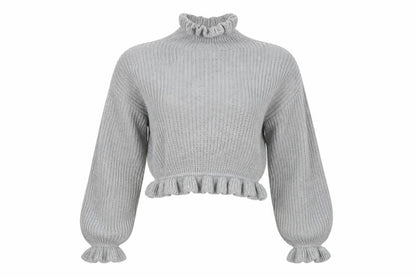 Womens UK Size M Preworn Grey Pullover Jumper