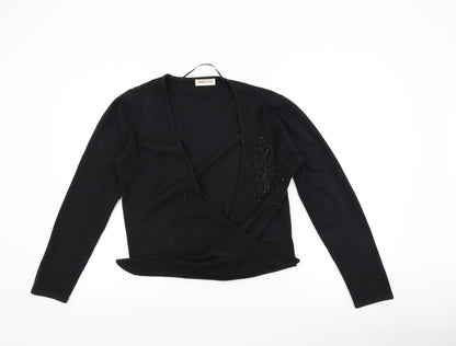 Bonmarché Womens Black   Cardigan Jumper Size M