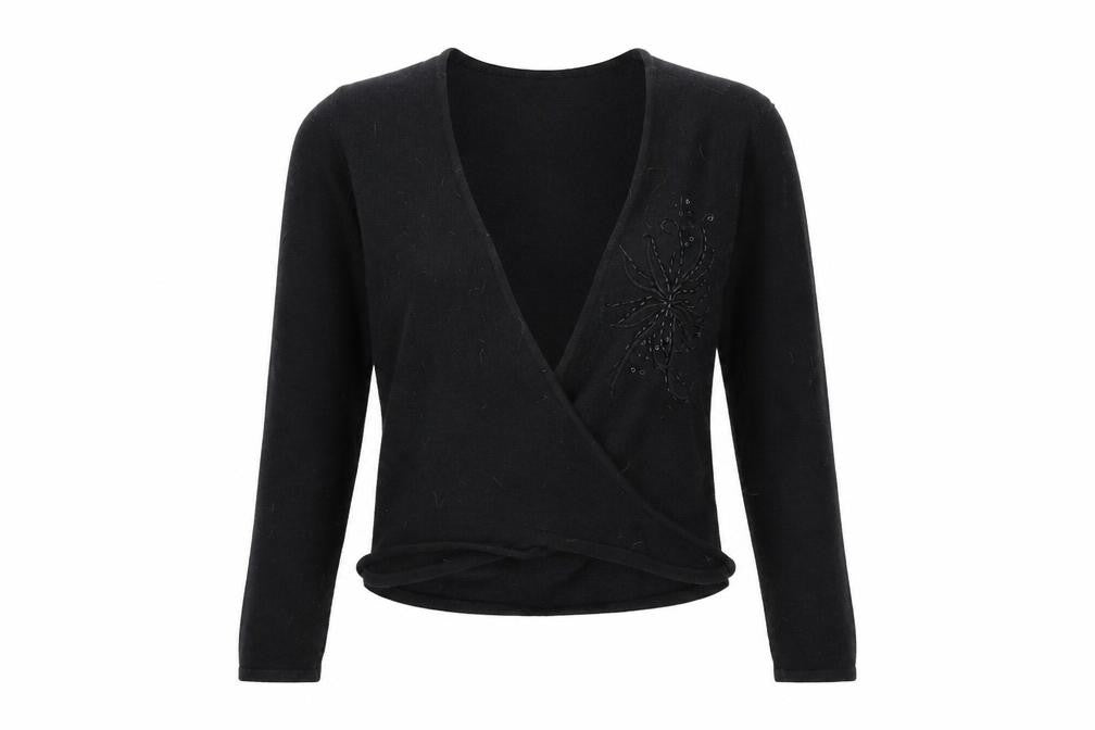 Bonmarché Womens Black Cardigan Jumper Size M