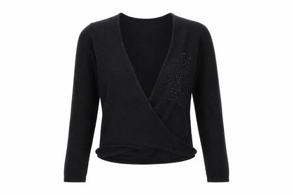 Bonmarché Womens Black Cardigan Jumper Size M