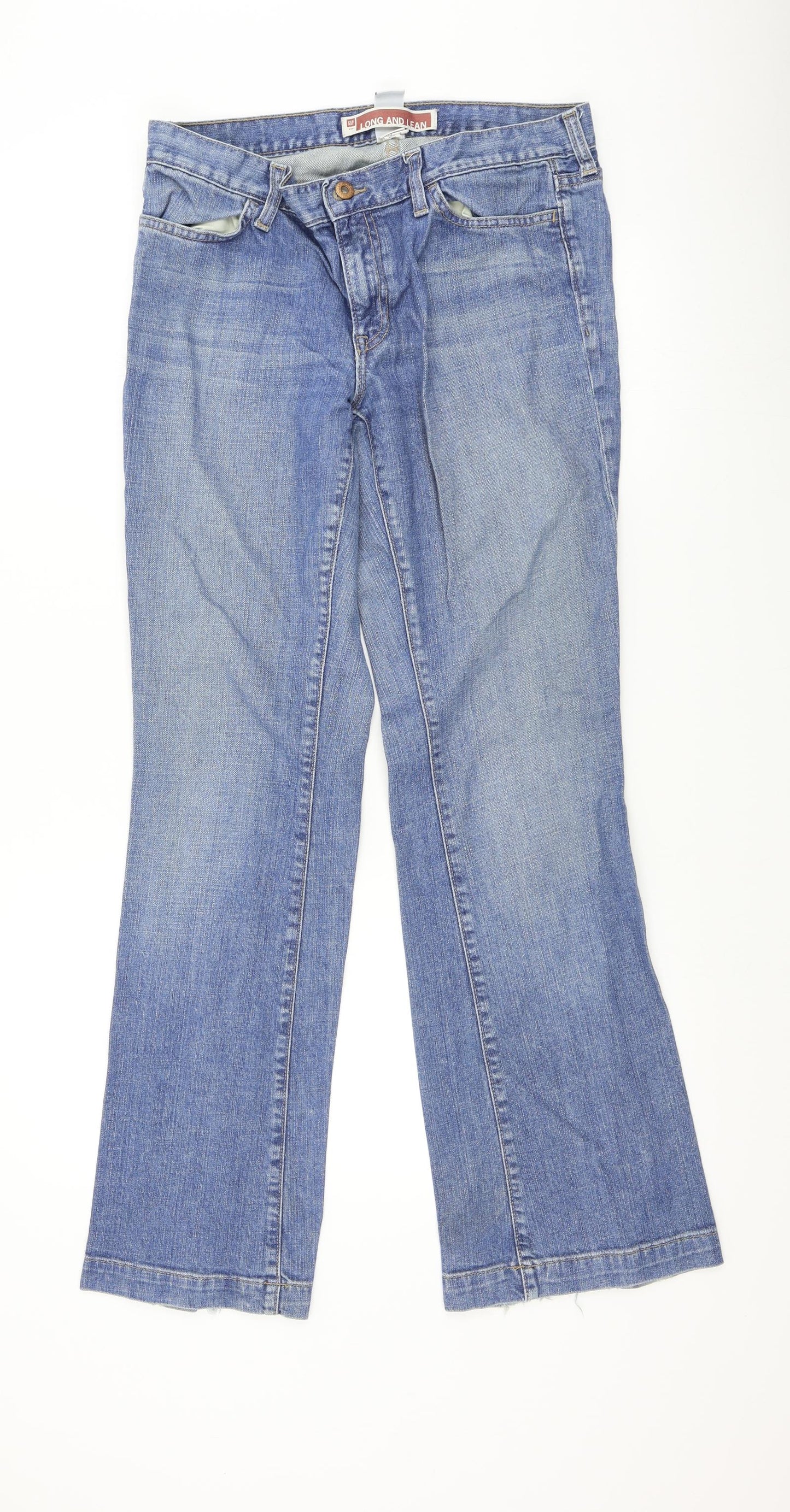 Gap Womens Blue   Straight Jeans Size 8 L32 in