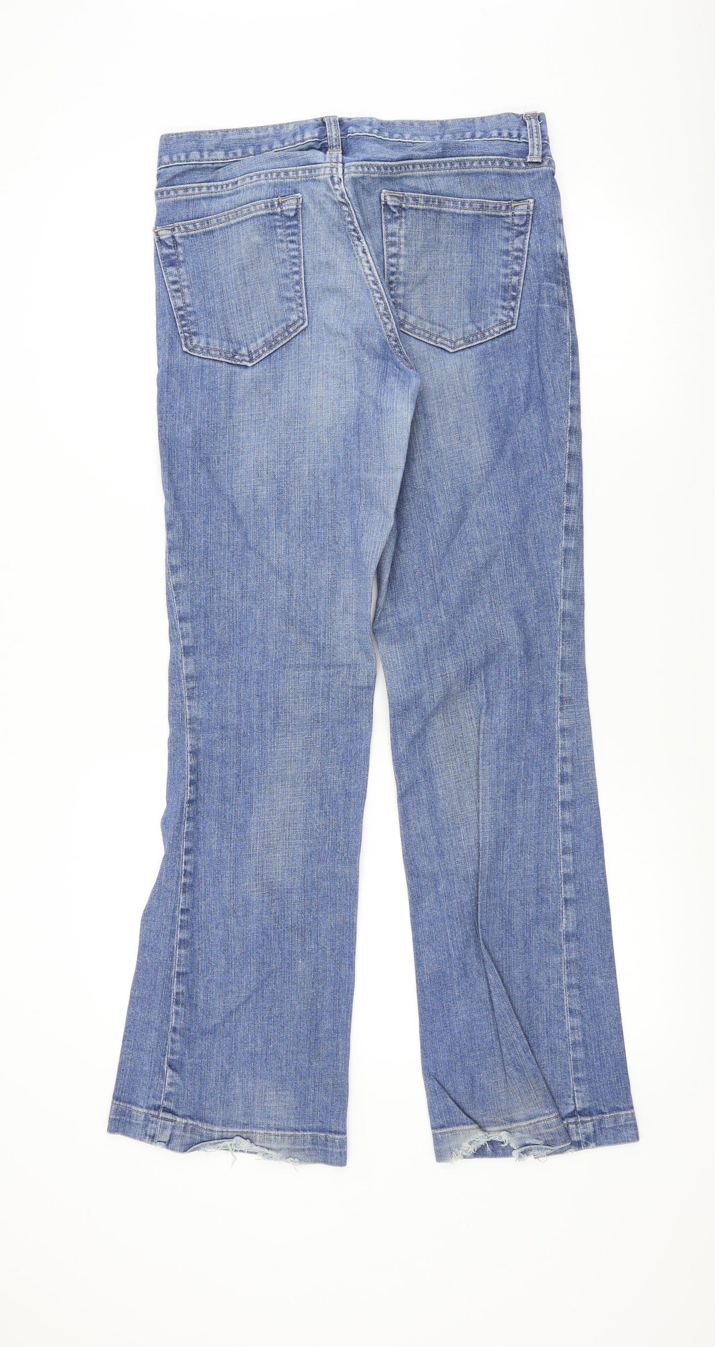 Gap Womens Blue   Straight Jeans Size 8 L32 in