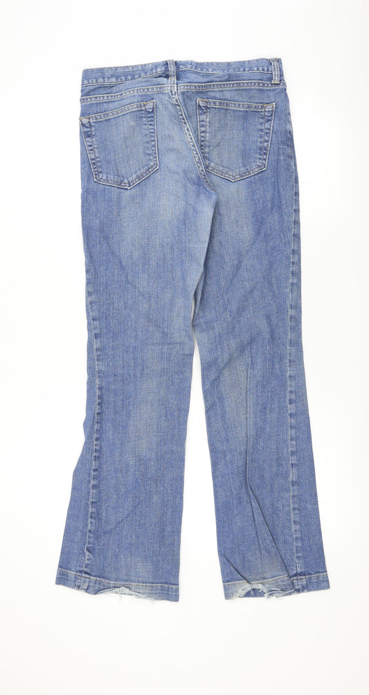 Gap Womens Blue   Straight Jeans Size 8 L32 in