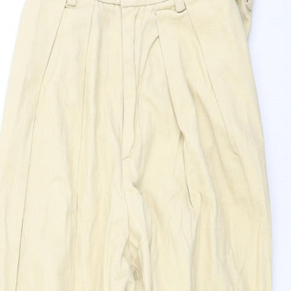 Primark Womens Yellow   Trousers  Size 4 L26 in